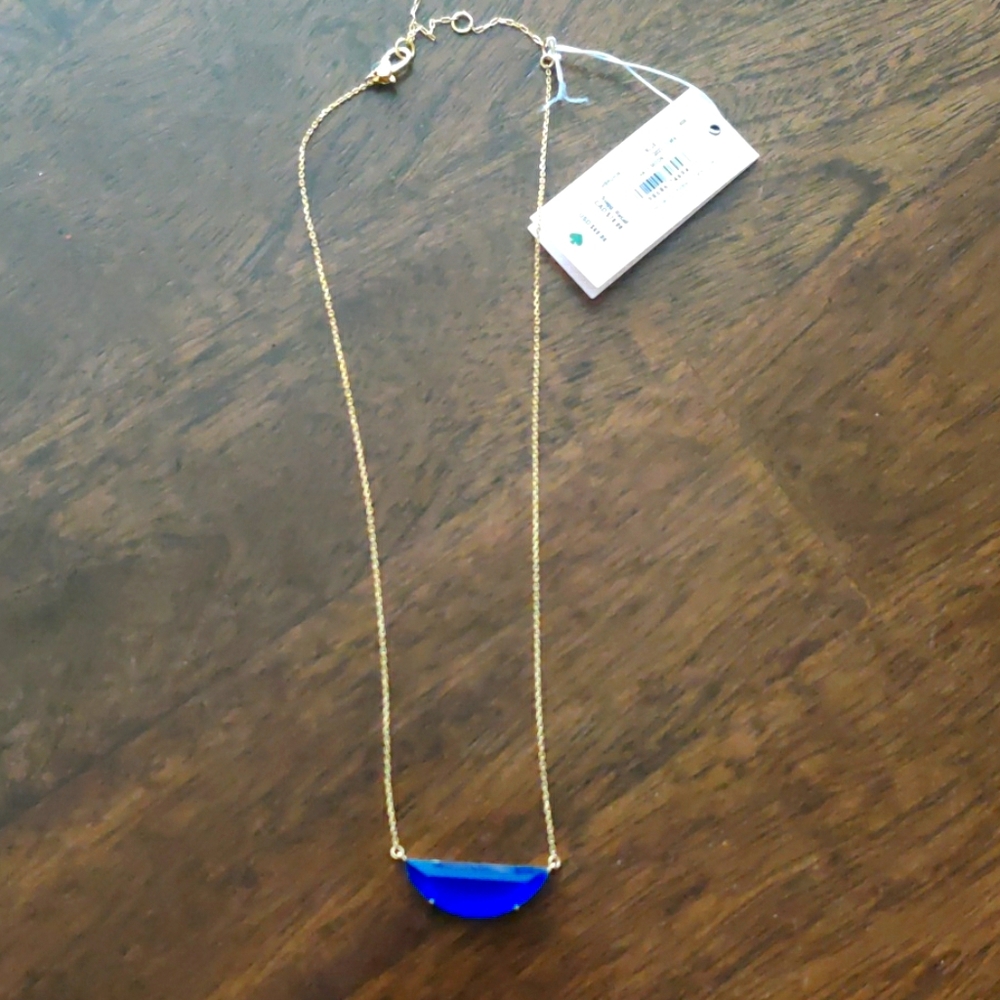 Kate Spade half moon necklace